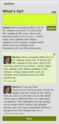 Long Status Updates