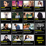 Sound of and New Artists for 2014 - BBC, MTV, iTunes, Spotify et al
