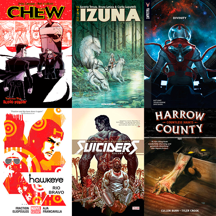 2015 Best Graphic Novels and Sequential Art