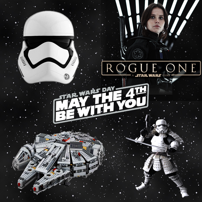 May the Fourth be with You - Happy Star Wars Day!