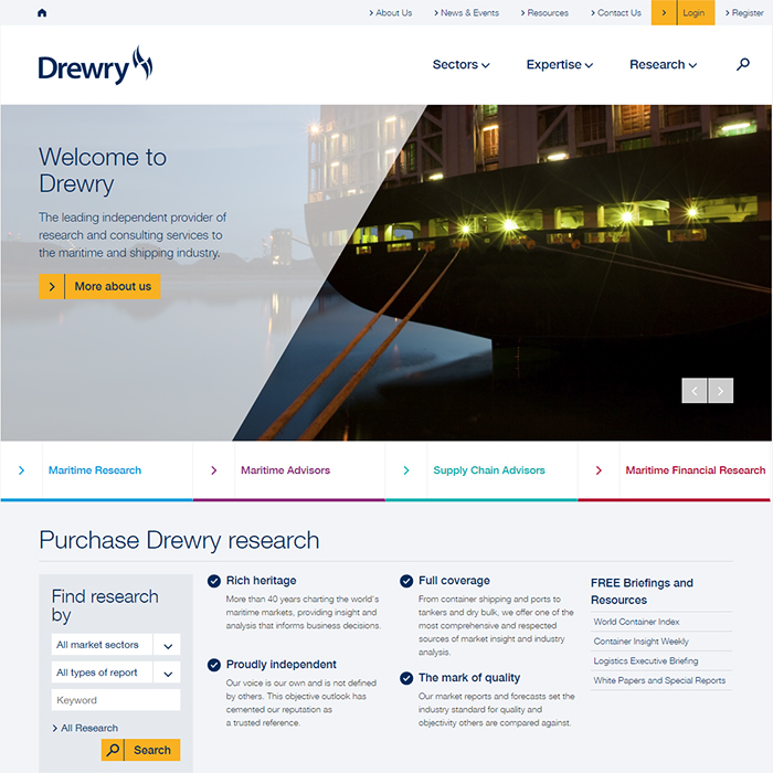 Drewry Transforms Global Subscription Sales Business with Affino