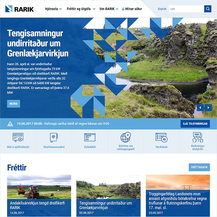 RARIK Boosts Engagement with sharper, more interactive and more informatic site