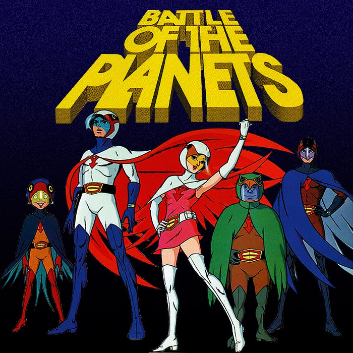 1978 : Battle of the Planets / Gatchaman / G-Force