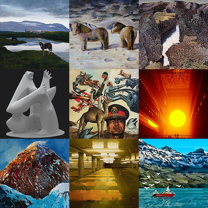 120 Years of Icelandic Art - 9 Favourite Artists and Artworks