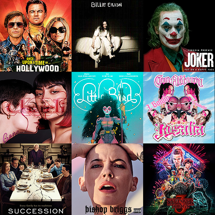 Best of Entertainment for 2019 - Albums, Songs, Movies, TV, and Graphic Novels