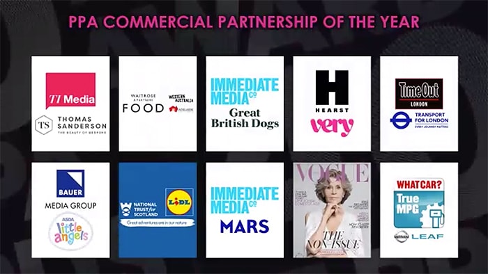 Commercial Partnership of the Year Shortlist