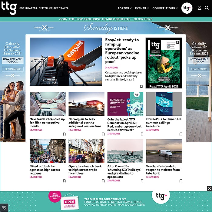 TTG Media Website Visual Guide