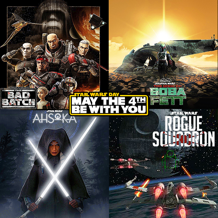 May The Fourth Be With You! Looking forward to a Year or two in Star Wars Audiovisual Entertainment