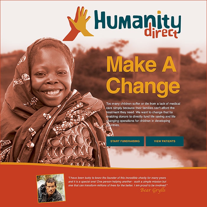 Make a Positive Change in the World this Christmas and Help Save Children's Lives by Supporting our Charity Partner Humanity Direct
