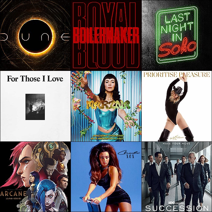 Best of 2021 Entertainment - Favourite Albums, Songs, Movies and TV Shows