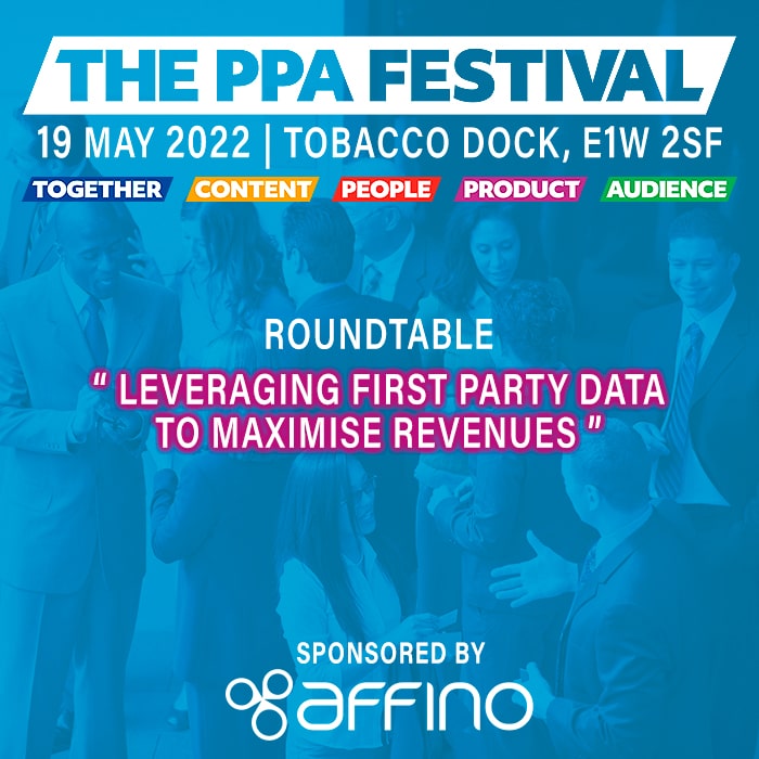 Affino Continues its Support of the PPA Festival where we're also Hosting a Roundtable once more