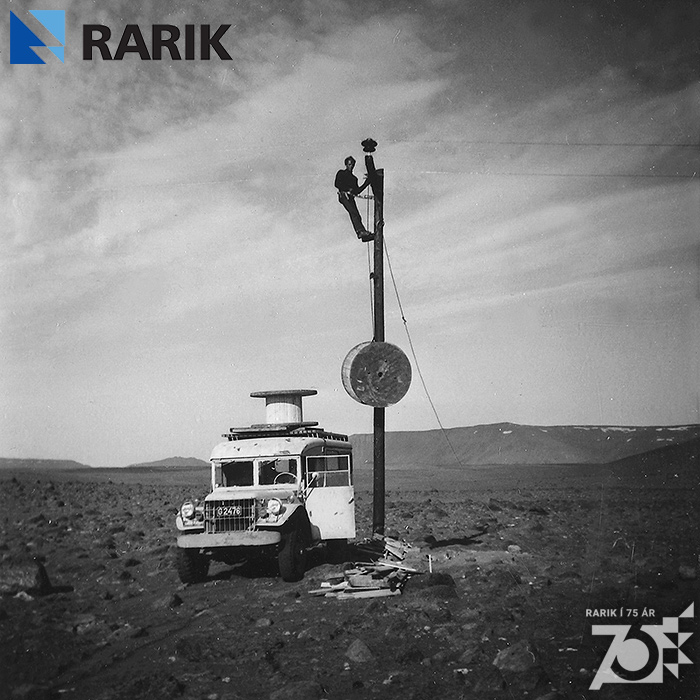 Congratulations to RARIK - Iceland State Electricity - for 75 Years of Innovative and Pioneering Electrical Works