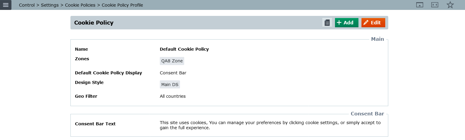 Screenshot 2023-07-10 at 17-00-38 Cookie Policy Profile - Default Cookie Policy