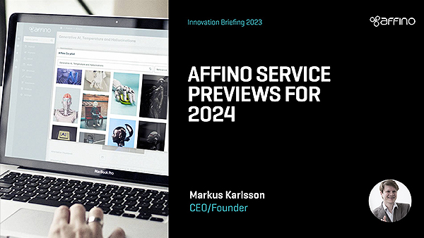 Affino Service Previews for 2024