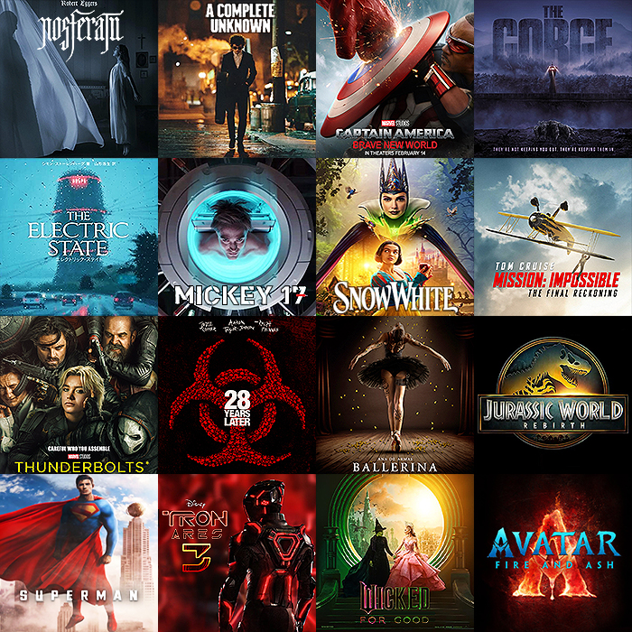 Film Release Highlights for 2025