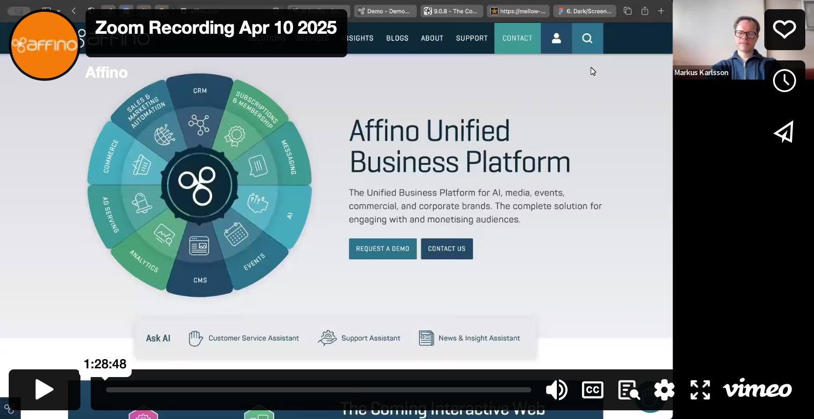 Webinar - Introducing Affino's Fourth Generation AI Services