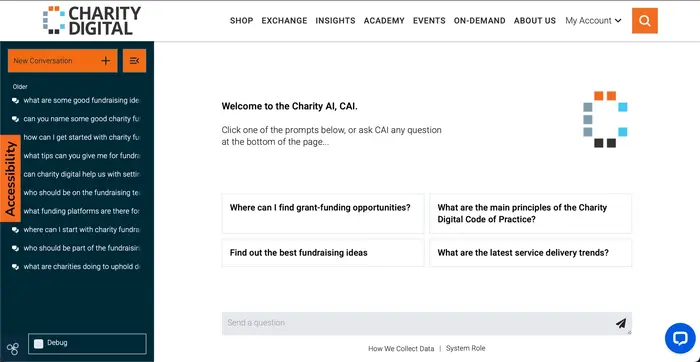 Charity Digital CAI