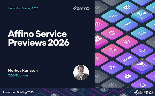 25 : Affino 2026 Service Previews