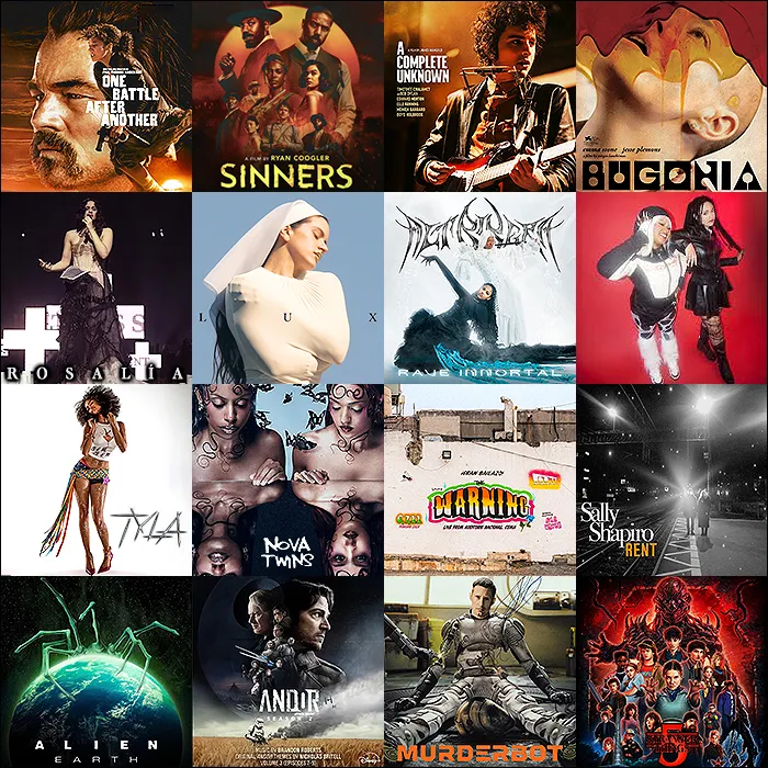 Best of 2025 Entertainment - Favourite Albums, Songs, Movies and TV Shows